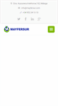 Mobile Screenshot of mayfersur.com